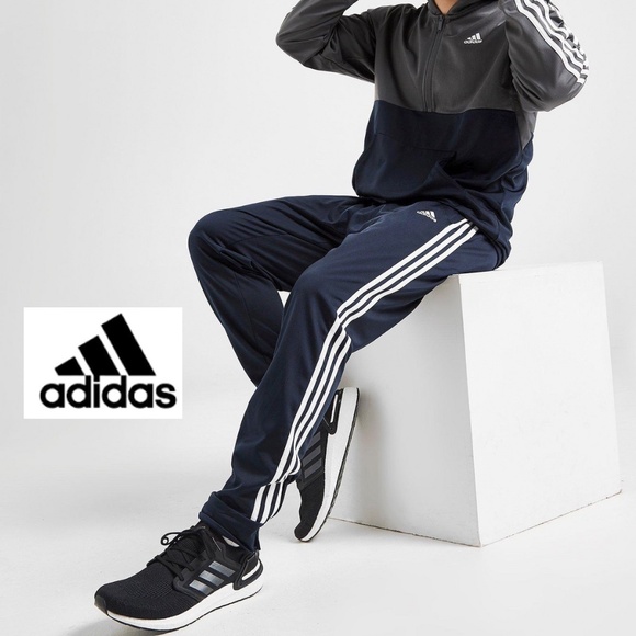 adidas Other - NWT ADIDAS Men Joggers Track Pants  3-STRIPES NAVY